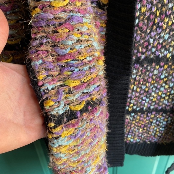 Original USA size small cardigan so soft NEW multi color - Picture 6 of 9